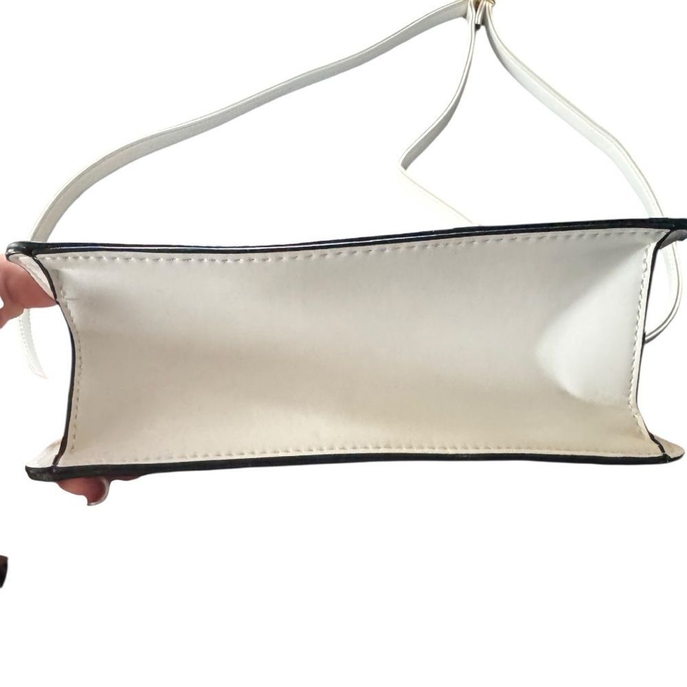 Aldo Matthan Convertible Satchel in white. - Picture 5 of 9